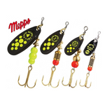 Sukriukė MEPPS Black Fury Chartreuse Dots