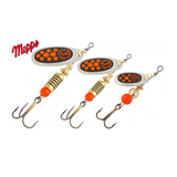 Sukriukė MEPPS Black Fury Silver/Orange Dots