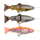Guminis Masalas SAVAGE GEAR 4D Line Thru Trout 15cm 40g