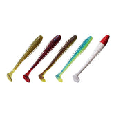 Spiningavimo Masalas CRAZY FISH Vibro Worm 3.4" (5 vnt.)