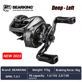 Multiplikatorinė ritė BEARKING Ninja Turtle Deep Left