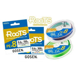 Pintas Valas GOSEN Roots PE X8 Multi Color 150m