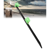 Jūrinis Meškerės Stovas DAM Steelpower Adjusta Beach Rod Rest Glow