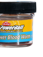 Dirbtinės Uodo trūklio Lervos BERKLEY Power Blood Worm 150vnt.
