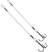 Plieniniai Pavadėliai Su Trišakiais DAM Effzett Stinger 7X7 Uncoated