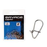Karabinai SAVAGE GEAR Salt Round Snaps