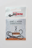 Kabliukai Su Didele Akute JIG HEAD Single Hook Light Class