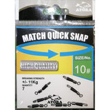 Atora suktukai su kilputėmis Match Quick Snap
