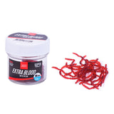 Dirbtinos Uodo Trūklio Lervos LUCKY JOHN Extra Blood Worm