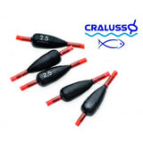 Slankiojantys Svareliai CRALUSSO Olive Weights With Silicone