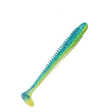 Spiningavimo masalas CRAZY FISH Vibro Worm 4.5" (5 vnt.)