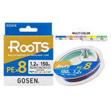 Pintas Valas GOSEN Roots PE X8 Multi Color 150m